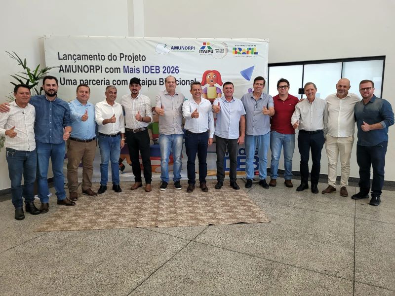 Lançamento do programa AMUNORPI + IDEB 2026